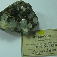 Chalcopyrite & Quartz