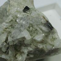 Anatase & Quartz On Albite