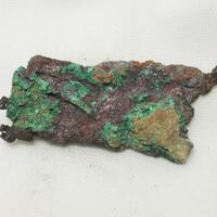 Cuprite On Copper & Malachite