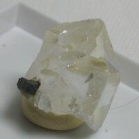Arsenopyrite & Calcite On Quartz