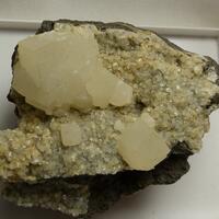 Calcite On Chabazite