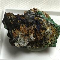 Azurite & Malachite & Cerussite & Limonite
