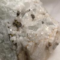 Chalcopyrite On Fluorite