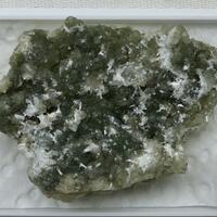 Laumontite On Prehnite