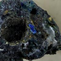 Linarite & Brochantite & Azurite