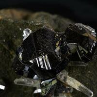 Cassiterite With Quartz