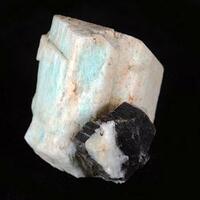 Zinnwaldite With Phenakite On Amazonite