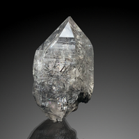 Quartz With Tourmaline Inclusions