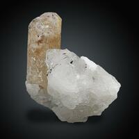 Topaz With Quartz