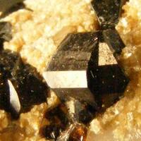 Cassiterite On Quartz