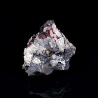 Proustite & Arsenic & Calcite