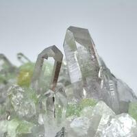 Quartz & Prehnite