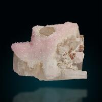 Rose Quartz On Montebrasite