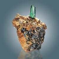 Vivianite & Arsenopyrite On Pyrrhotite