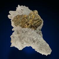 Chalcopyrite On Calcite