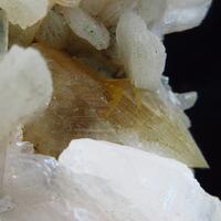 Powellite On Stilbite