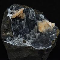 Quartz With Calcite On Chalcedony