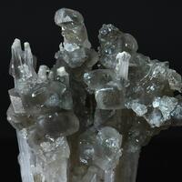 Calcite On Scolecite