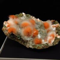 Mesolite On Heulandite