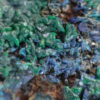 Conichalcite Psm Azurite & Heterogenite