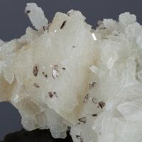 Heulandite Quartz On Calcite