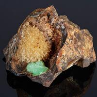 Anapaite Calcite & Fossil