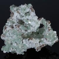 Apophyllite & Mordenite On Calcite