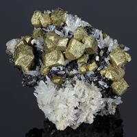 Pyrite Quartz & Sphalerite