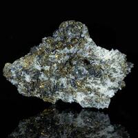 Bournonite Chalcopyrite & Quartz