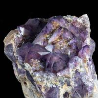 Amethyst With Hematite Inclusions