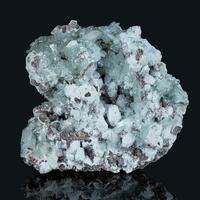 Apophyllite & Mordenite On Calcite