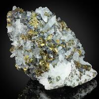 Bournonite Chalcopyrite & Quartz