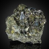 Bournonite Pyrite & Quartz