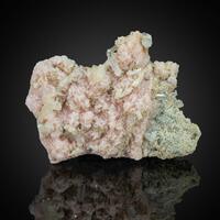 Rhodochrosite Quartz & Stilbite