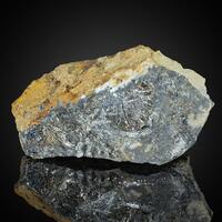 Bismuthinite & Native Bismuth