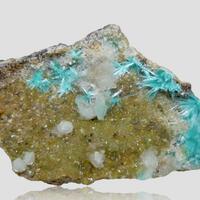 Aurichalcite Smithsonite Rosasite & Calcite