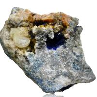 Azurite Calcite & Baryte