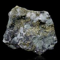 Pyrite Cerussite & Chalcopyrite
