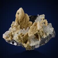Manganoan Calcite Sphalerite Quartz & Galena