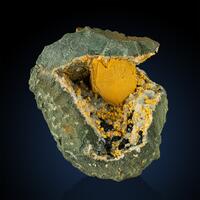 Calcite Chalcedony & Hematite