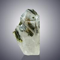 Rock Crystal & Epidote