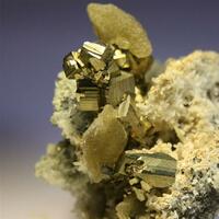 Pyrite Calcite & Quartz