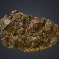 Andradite On Hedenbergite