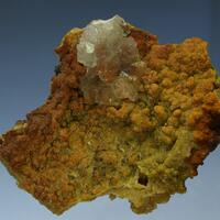 Calcite & Smithsonite With Greenockite & Galena Inclusions