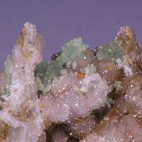 Smithsonite Fluorite & Quartz