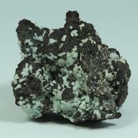Smithsonite & Goethite Psm Calcite