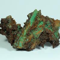 Malachite On Goethite Psm Gypsum