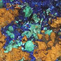 Cuprite Azurite & Malachite