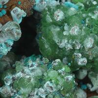 Smithsonite Aurichalcite Malachite Psm Azurite