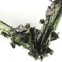 Magnetite On Actinolite